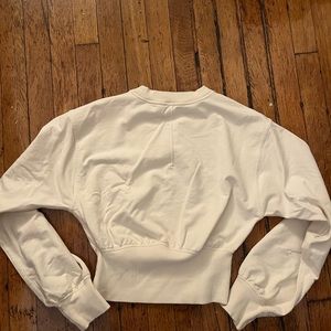 Lululemon cinched waist pullover crew neck